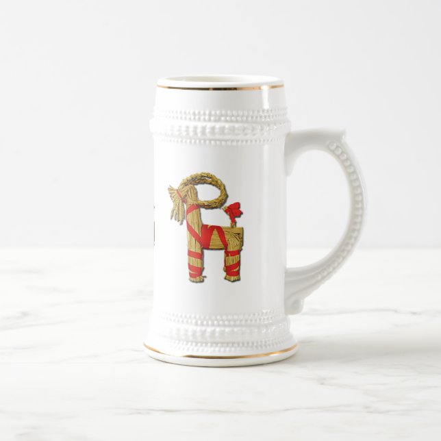 Scandinavian Yule Goat Beer Stein (Right)