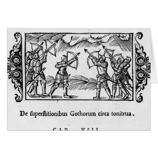 Scandinavians using their arrows cards (Front Horizontal)