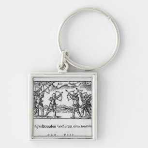 Scandinavians using their arrows keychain