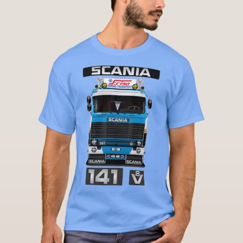 SCANIA 141 V8 Digitally created art T_Shirt