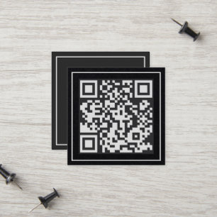 Scannable QR Premium Calling Card