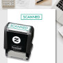 Scanned Or Custom Text Business Office Self-inking Stamp