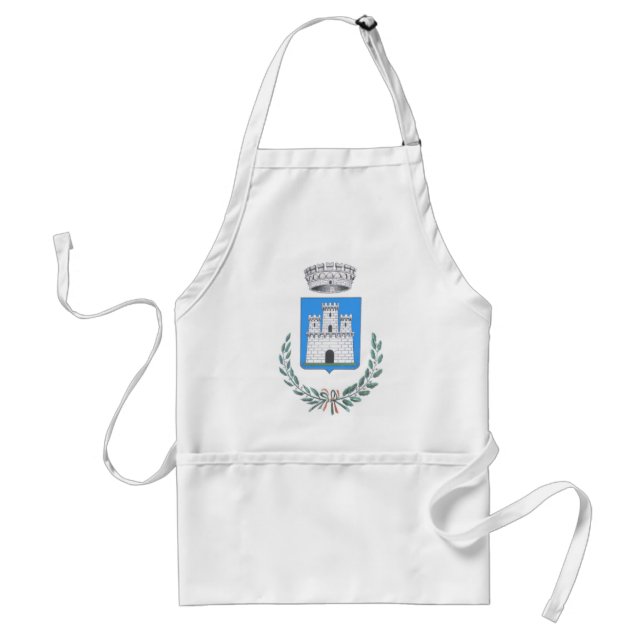 Scanno, Italy (Abruzzo Region) Adult Apron (Front)