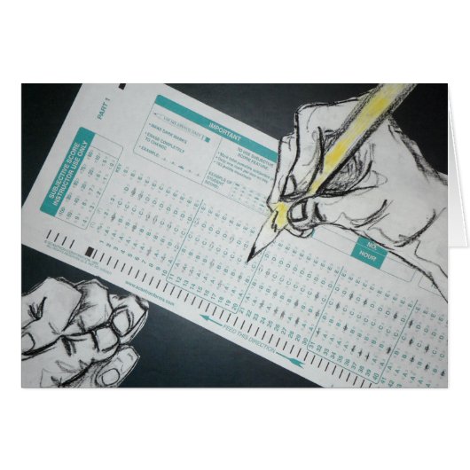 scantron illustration cards (Front Horizontal)