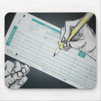 scantron illustration mouse pad