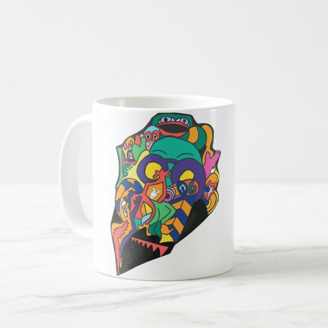 Scar Face Coffee Mug (Front Left)