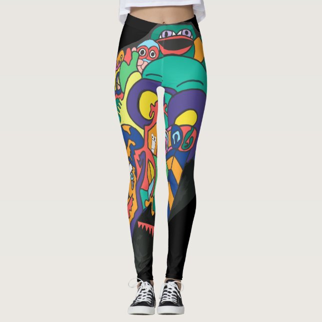 Scar Face Leggings (Front)