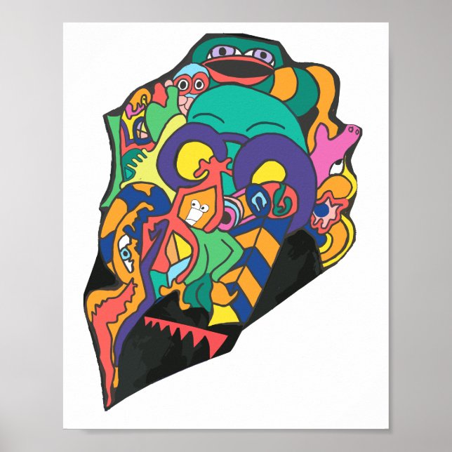 Scar Face Poster (Front)