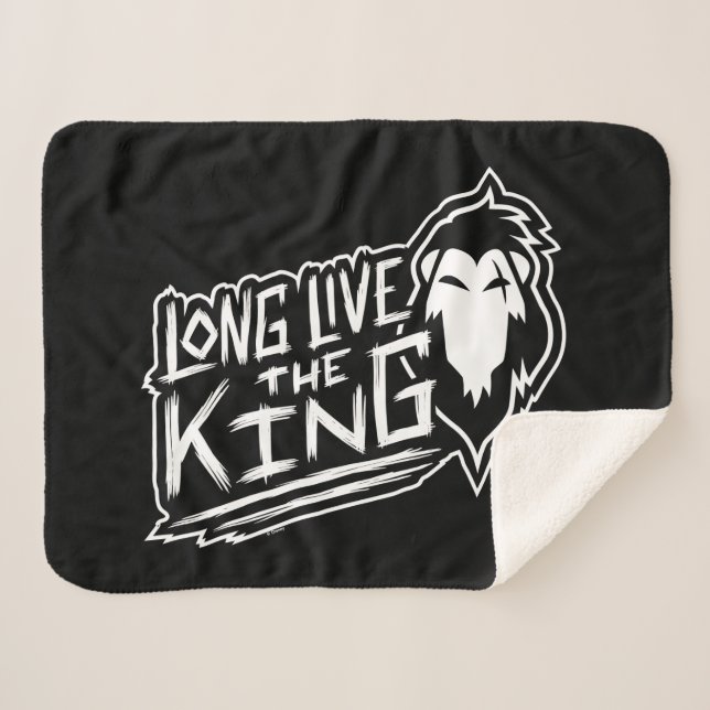 Scar | Long Live the King Sherpa Blanket (Front (Horizontal))