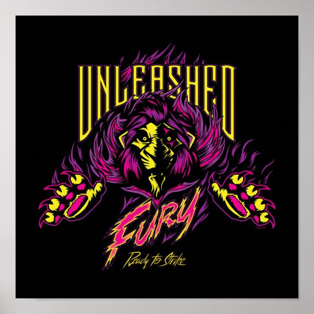 Scar | Unleashed Fury | Ready to Strike Poster (Front)