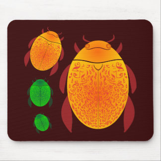 Scarab Beetle Mouse Pad