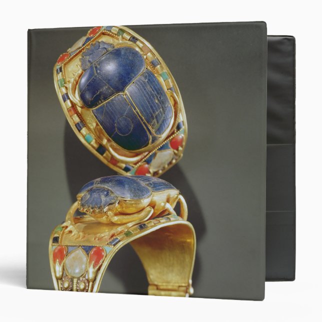 Scarab bracelet, from the Tomb of Tutankhamun Binder (Front/Inside)
