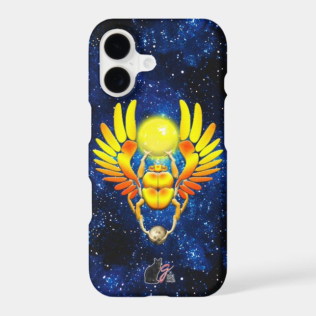 Scarab Case-Mate iPhone Case (Back)