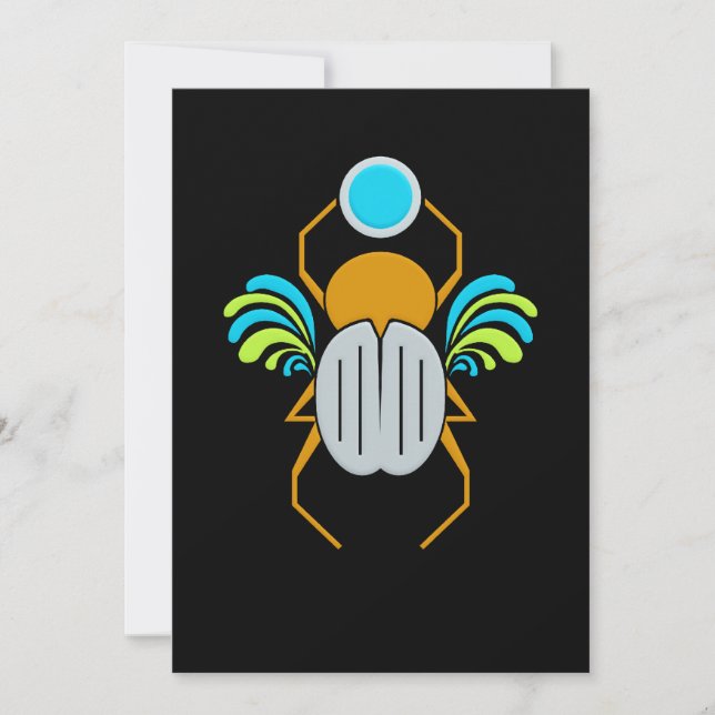 SCARAB invitation - customize (Front)