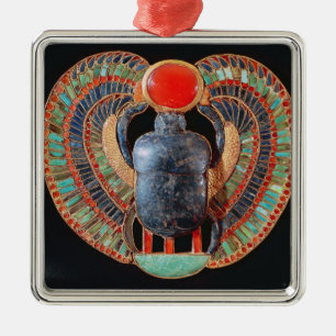 Scarab pectoral, from the tomb of Tutankhamun Metal Ornament