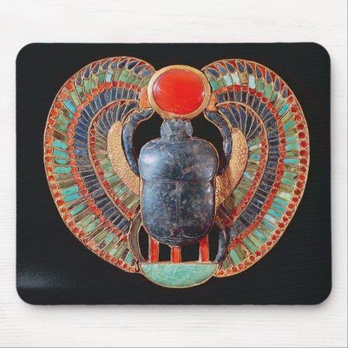 Scarab pectoral from the tomb of Tutankhamun Mouse Pad