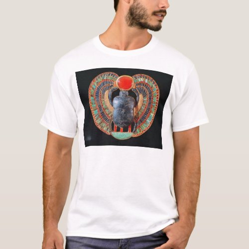 Scarab pectoral from the tomb of Tutankhamun T_Shirt