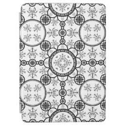 Scarab tile line pattern iPad air cover