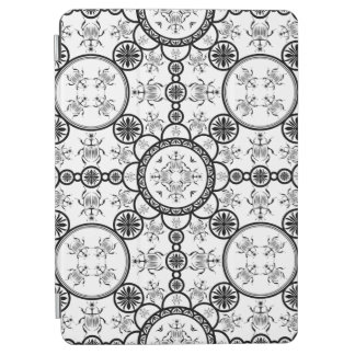 Scarab tile line pattern iPad air cover