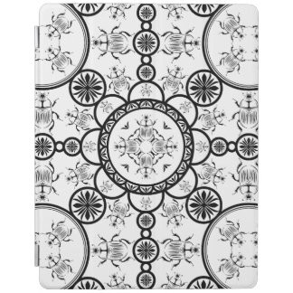 Scarab tile line pattern iPad smart cover