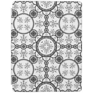 Scarab tile line pattern iPad smart cover