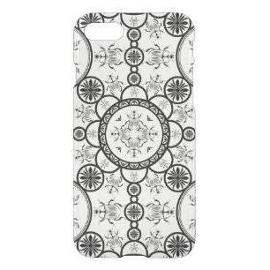 Scarab tile line pattern iPhone SE/8/7 case