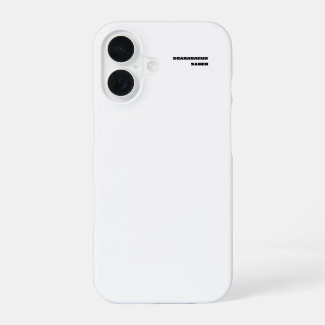 Scarabaeus Sacer Iphone Case (Back)