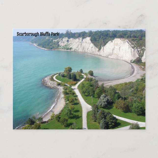 Scarborough Bluffs Park Postcard (Front)