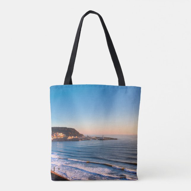 Scarborough Coastline Tote Bag (Back)