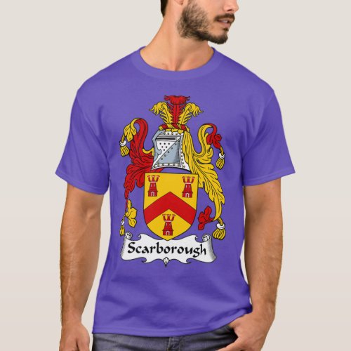Scarborough Coat of Arms Family Crest  T_Shirt