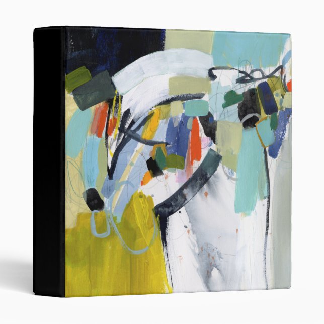 Scarborough Fair - Abstract 3 Ring Binder (Front/Spine)