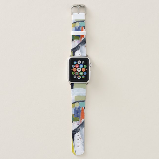 Scarborough Fair - Abstract Apple Watch Band (Front)