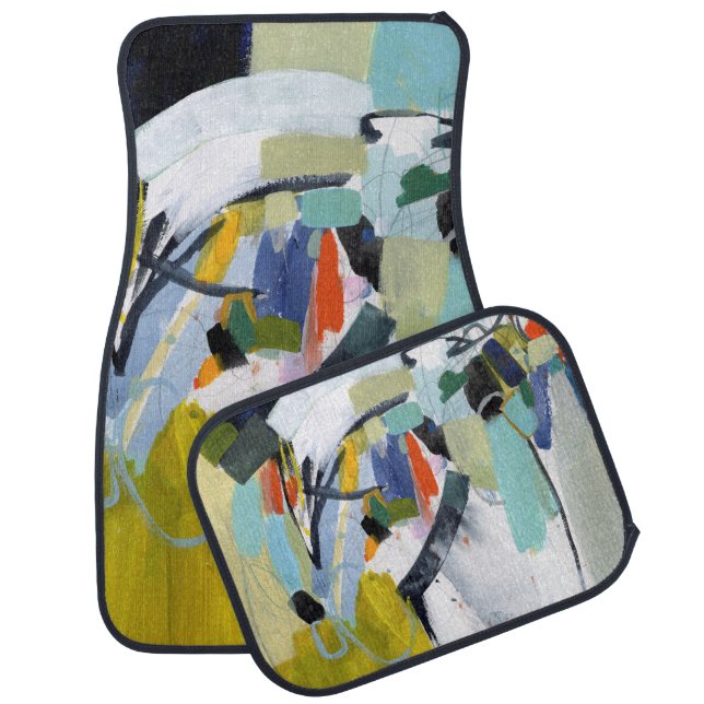 Scarborough Fair - Abstract Car Floor Mat (Set)