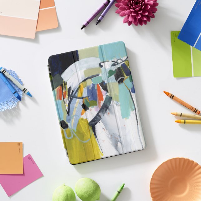 Scarborough Fair - Abstract iPad Pro Cover (Desk)