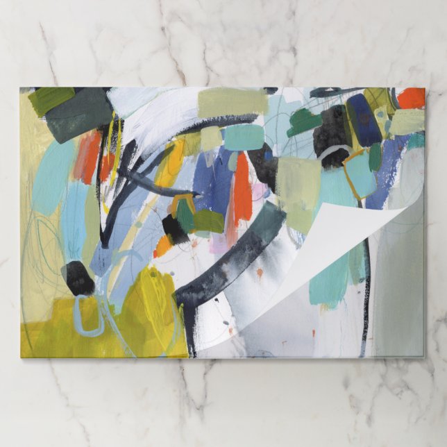 Scarborough Fair - Abstract Paper Pad (Folded)