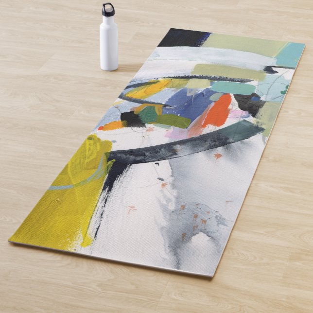 Scarborough Fair - Abstract Yoga Mat (In Situ)
