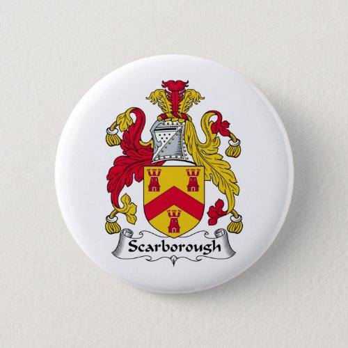 Scarborough Family Crest Button