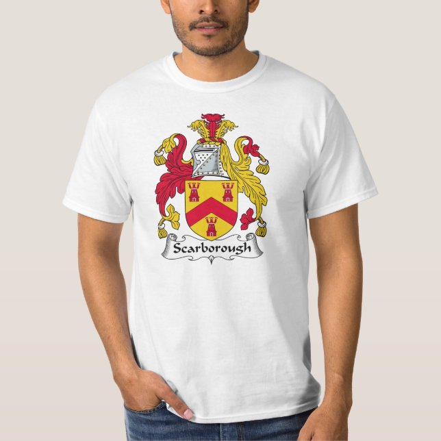Scarborough Family Crest T-Shirt (Front)
