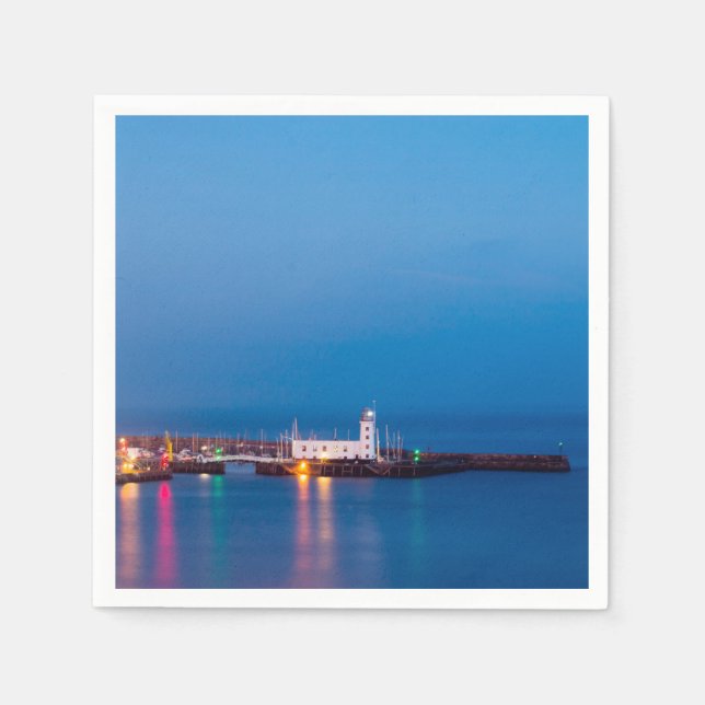 Scarborough Lighthouse Napkins (Front)