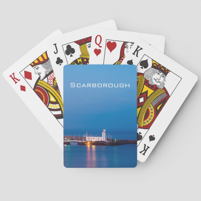 Scarborough Lighthouse Poker Cards (Back)