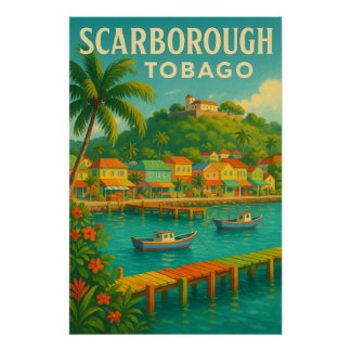 SCARBOROUGH — TOBAGO travel 2026 Poster