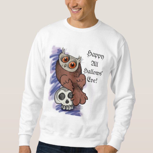 Scardy Owl~All Hallows Eve Shirt (Front)