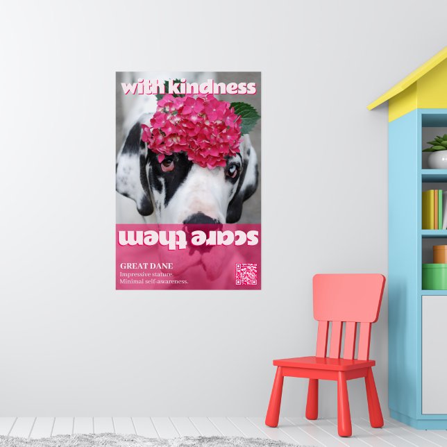 Scare Them with Kindness  Poster (Nursery 1)