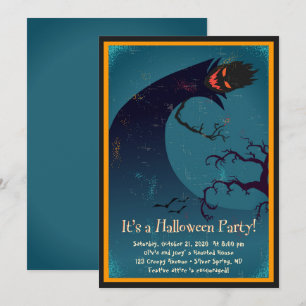 Scare up a Party Halloween Party Invitation