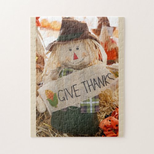 Scarecrow 11 x 14 Puzzle with Gift Box