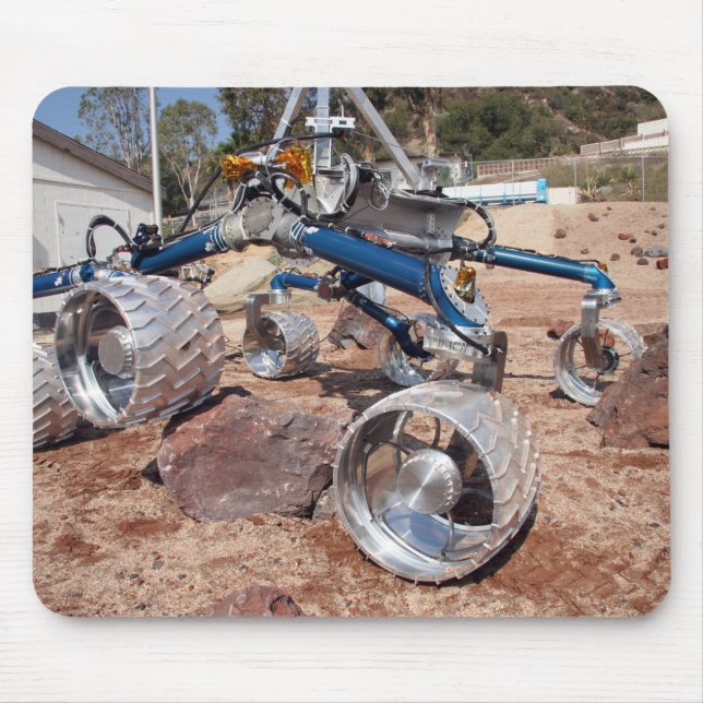 Scarecrow, a mobility-testing model mouse pad (Front)