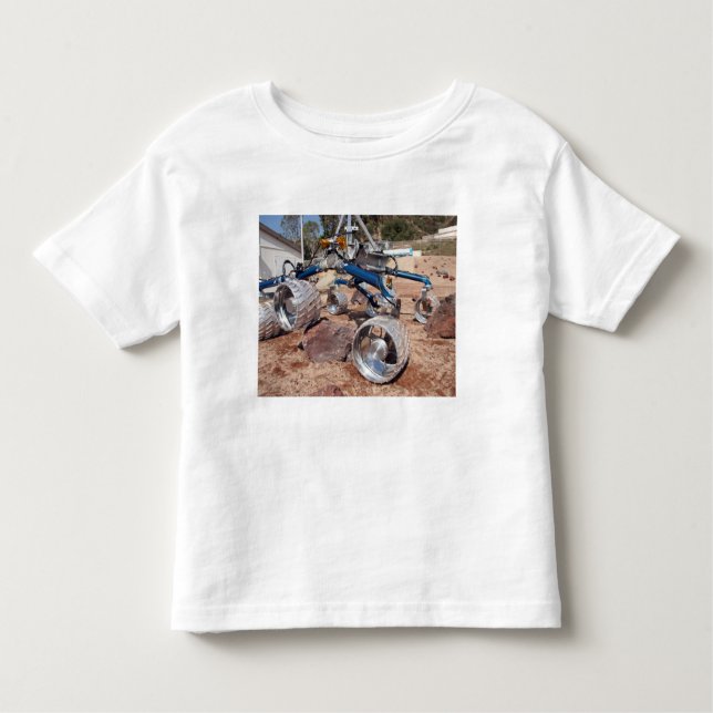 Scarecrow, a mobility-testing model toddler t-shirt (Front)