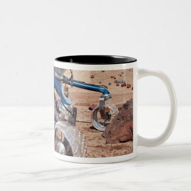 Scarecrow, a mobility-testing model Two-Tone coffee mug (Right)