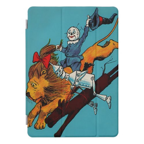 Scarecrow and Cowardly Lion by John R Neill iPad Pro Cover