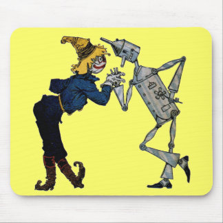 Scarecrow and Tin Man Mouse Pad
